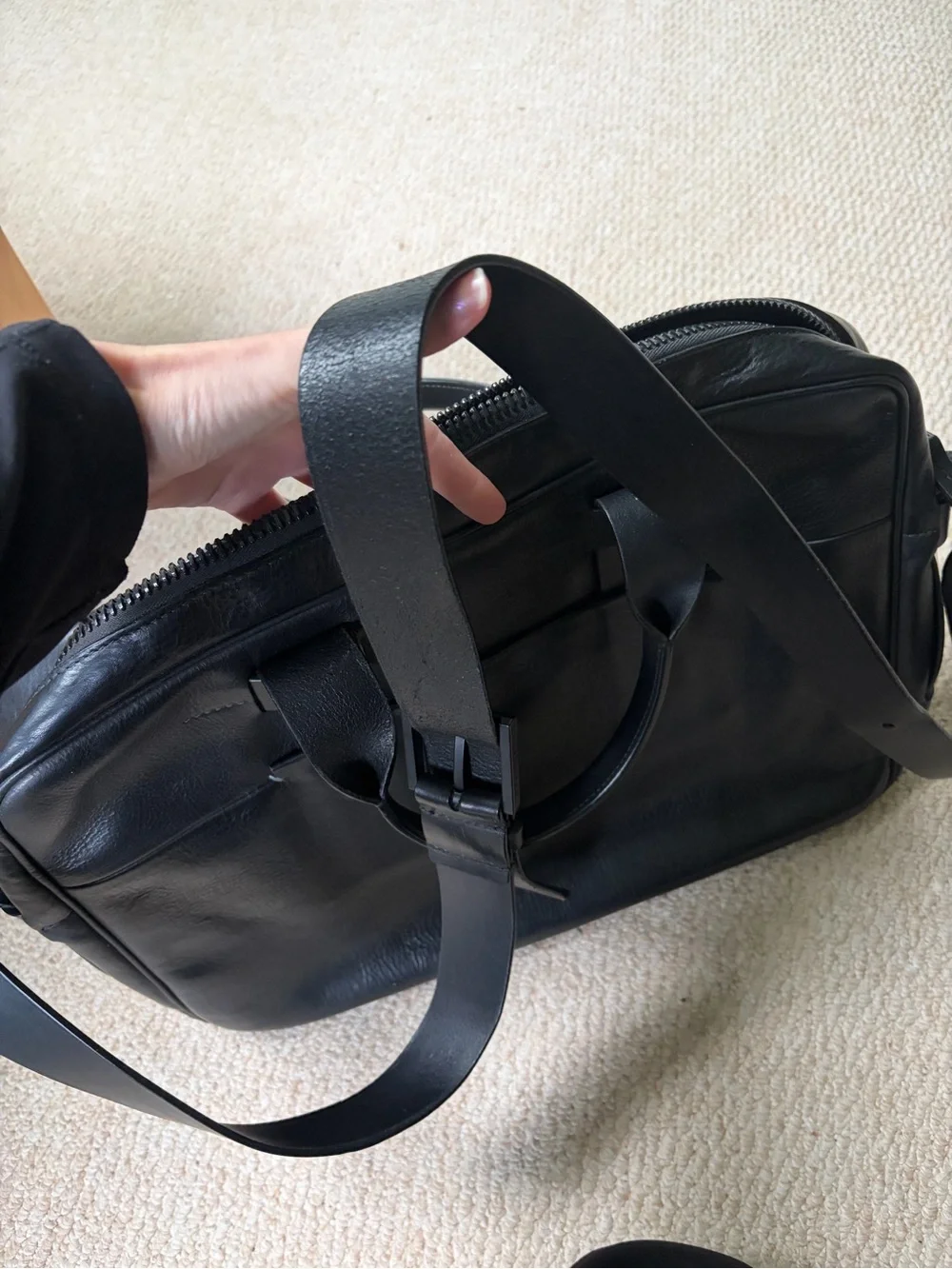 Troubadour 100% Leather Briefcase, GORGEOUS